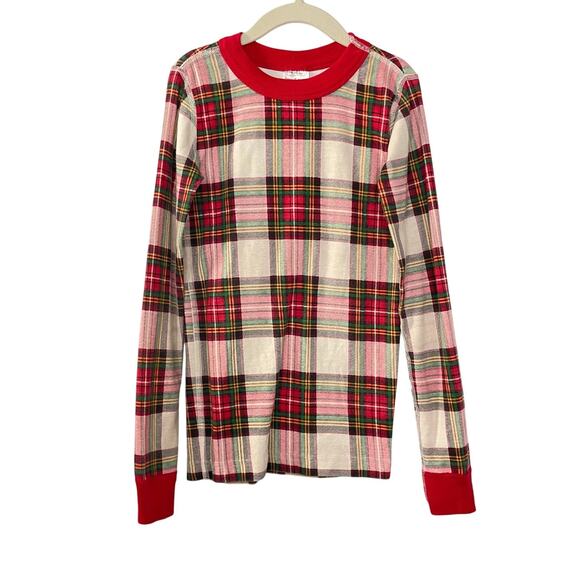 Hanna Andersson Holiday HannaJams Pajama Set Red Plaid Christmas Eve PJs Kids 8 - Picture 2 of 7